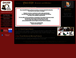 quickliftrentals.com screenshot