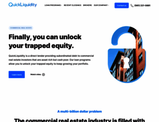 quickliquidity.com screenshot