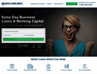 quickloansdirect.com screenshot