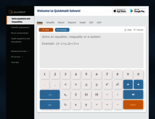 quickmath.com screenshot
