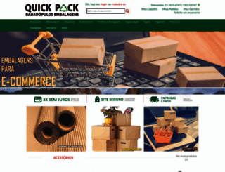 quickpack.com.br screenshot