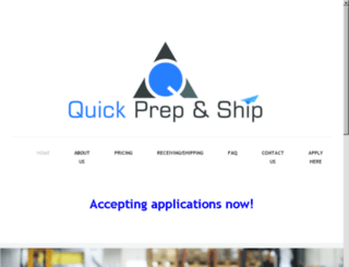 quickprepandship.com screenshot