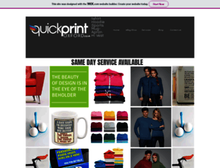 quickprintoxford.co.uk screenshot