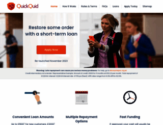 quickquid.co.uk screenshot