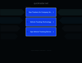 quickradar.net screenshot