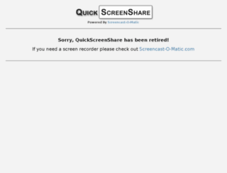 quickscreenshare.com screenshot