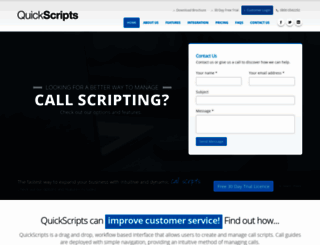 quickscripts.co.uk screenshot