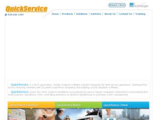 quickservicesoftware.net screenshot
