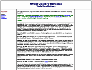 quicksfv.org screenshot