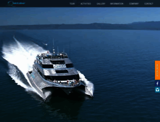quicksilver-cruises.com screenshot