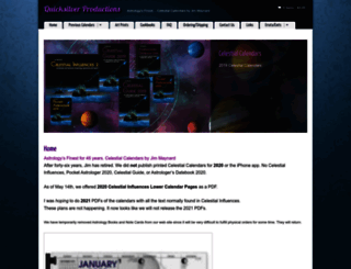 quicksilverproductions.com screenshot
