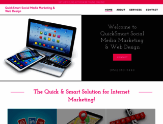 quicksmartsocialmedia.com screenshot