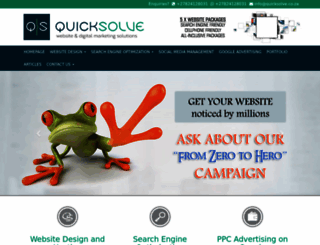 quicksolve.co.za screenshot