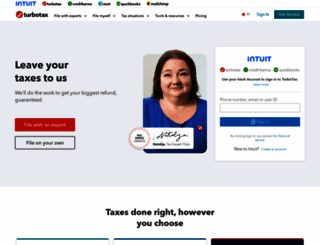 quicktaxweb.ca screenshot