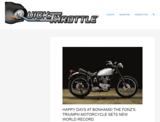 quickthrottle.com screenshot