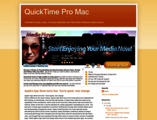 quicktime-pro-mac.blogspot.com screenshot