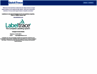 quicktrace.co.uk screenshot