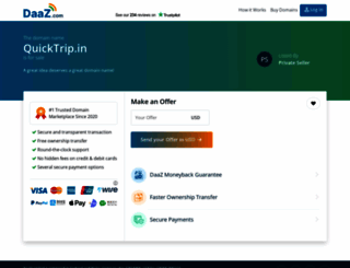 quicktrip.in screenshot