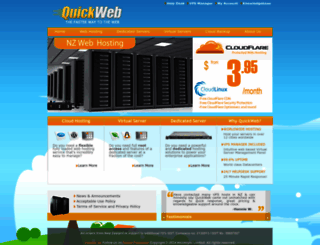 quickweb.co.nz screenshot