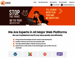 quickwebsitefix.com screenshot