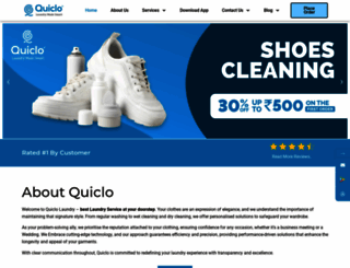 quiclolaundry.com screenshot