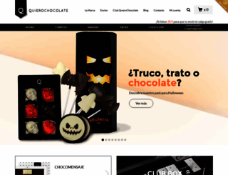 quierochocolate.com screenshot