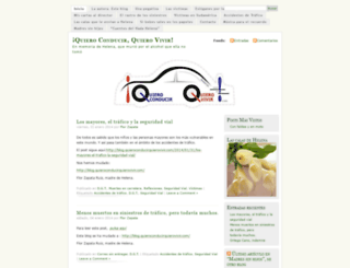 quieroconducirquierovivir.wordpress.com screenshot