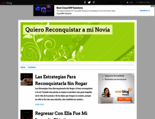 quieroreconquistarnovia.over-blog.com screenshot