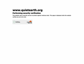 quietearth.org screenshot