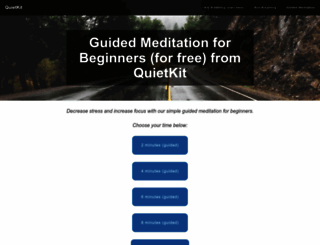 quietkit.com screenshot