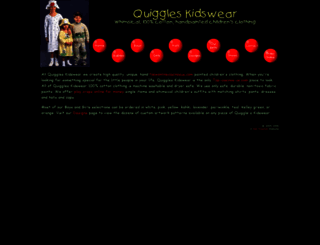 quiggleskidswear.com screenshot