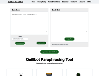 quill-bot.com screenshot