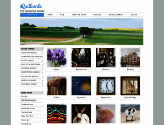 quillcards.com screenshot