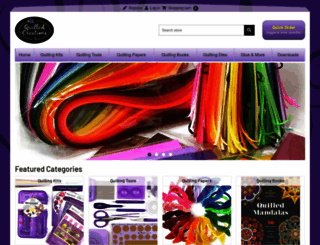 quilledcreations.com screenshot