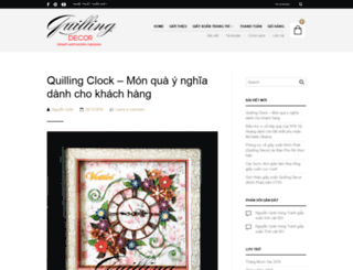 quillingdecor.com screenshot