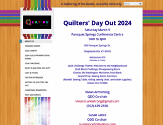 quiltersdayout.com screenshot