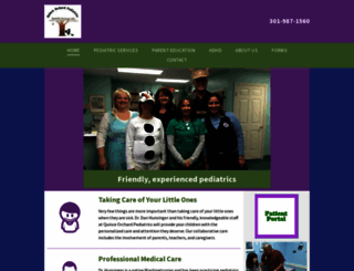quinceorchardpediatrics.com screenshot