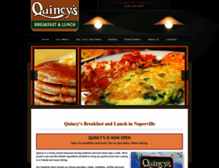 quincysnaperville.com screenshot