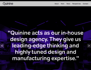 quininedesign.com screenshot