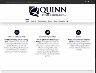 quinnestatelaw.com screenshot