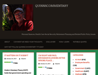 quinnscommentary.com screenshot