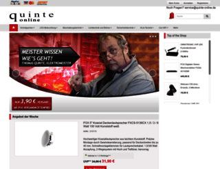 quinte-online.de screenshot