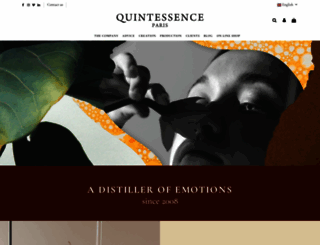 quintessence-paris.com screenshot