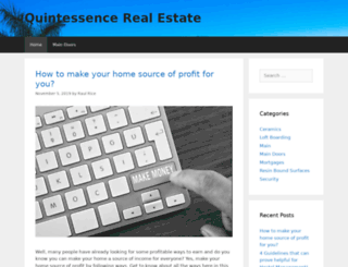 quintessence-realestate.com screenshot