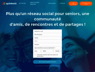 quintonic.fr screenshot