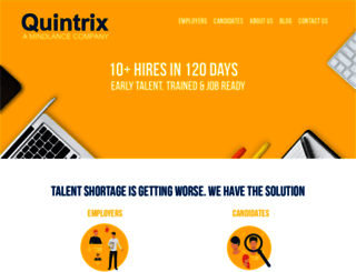 quintrixsolutions.com screenshot