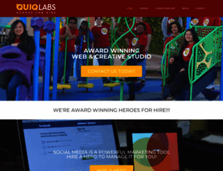 quiqlabs.com screenshot