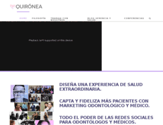 quironea.com.ve screenshot