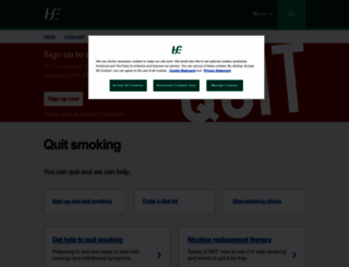 quit.ie screenshot