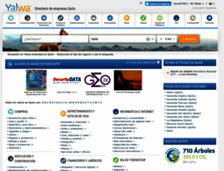 quito.yalwa.com.ec screenshot